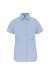 LADIES' SHORT-SLEEVED COTTON/ELASTANE SHIRT