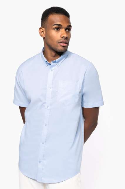 MEN'S SHORT-SLEEVED OXFORD SHIRT