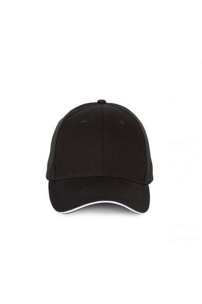 CAP WITH CONTRASTING SANDWICH PEAK - 6 PANELS