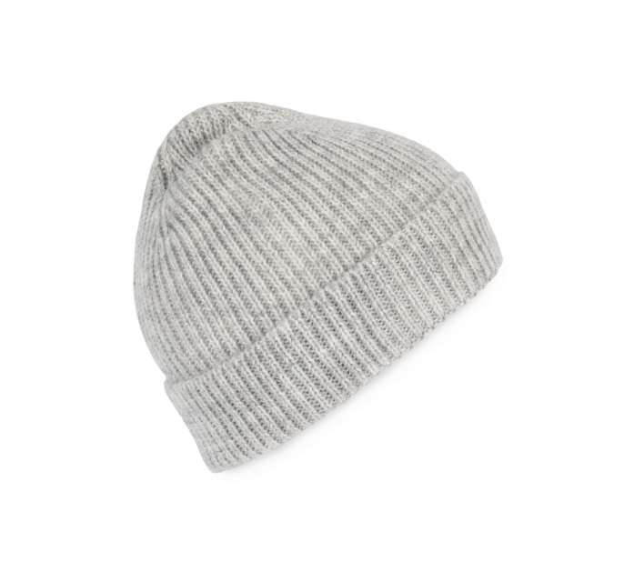 CLASSIC KNITTED BEANIE IN RECYCLED YARN