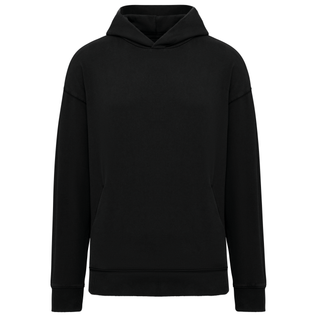 UNISEX WASHED EFFECT OVERSIZE HOODED SWEATSHIRT