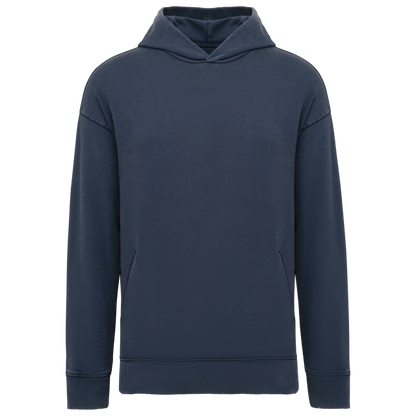 UNISEX WASHED EFFECT OVERSIZE HOODED SWEATSHIRT