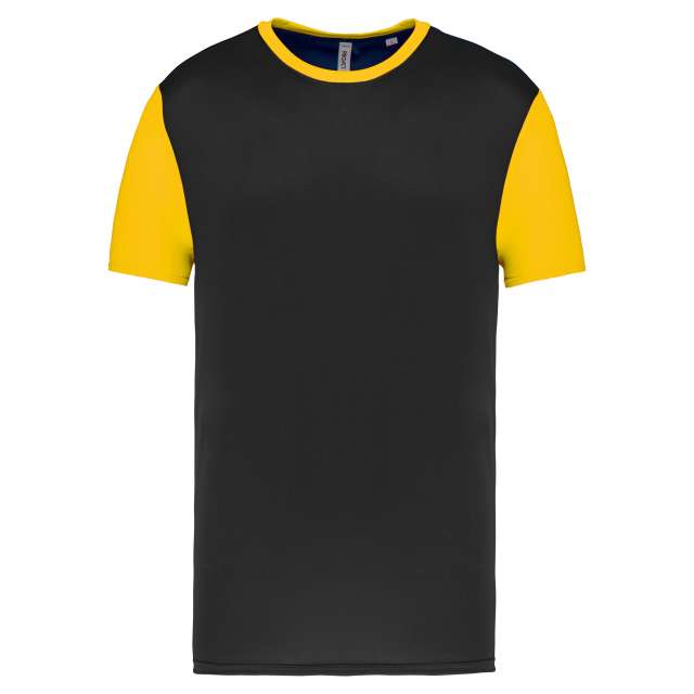 ADULTS' BICOLOUR SHORT-SLEEVED T-SHIRT