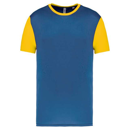 ADULTS' BICOLOUR SHORT-SLEEVED T-SHIRT