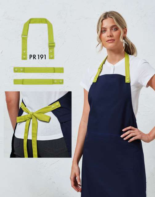 'COLOURS ' SWAP & POP APRON - STRAP
